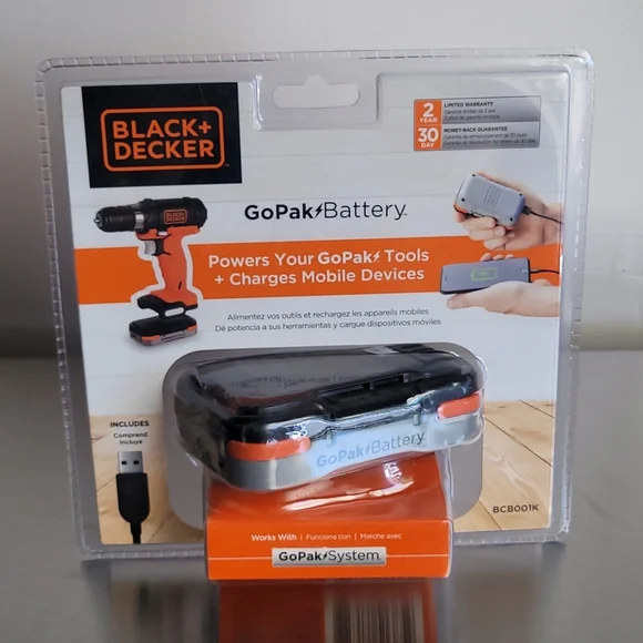 Black Decker Other Black And Decker Gopak Battery Charger